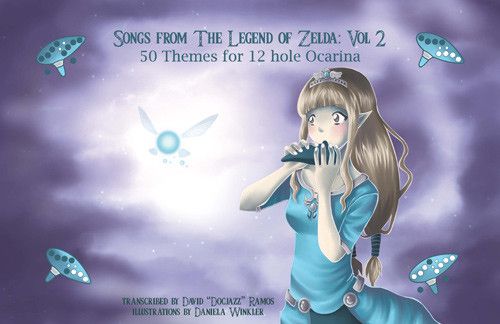 Ohuhu Zelda Ocarina with Song Book